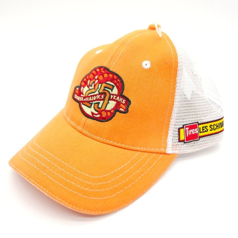 Boise Hawks 25 Years Snapback Mesh Trucker Hat Pioneer League Idaho Giveaway Cap